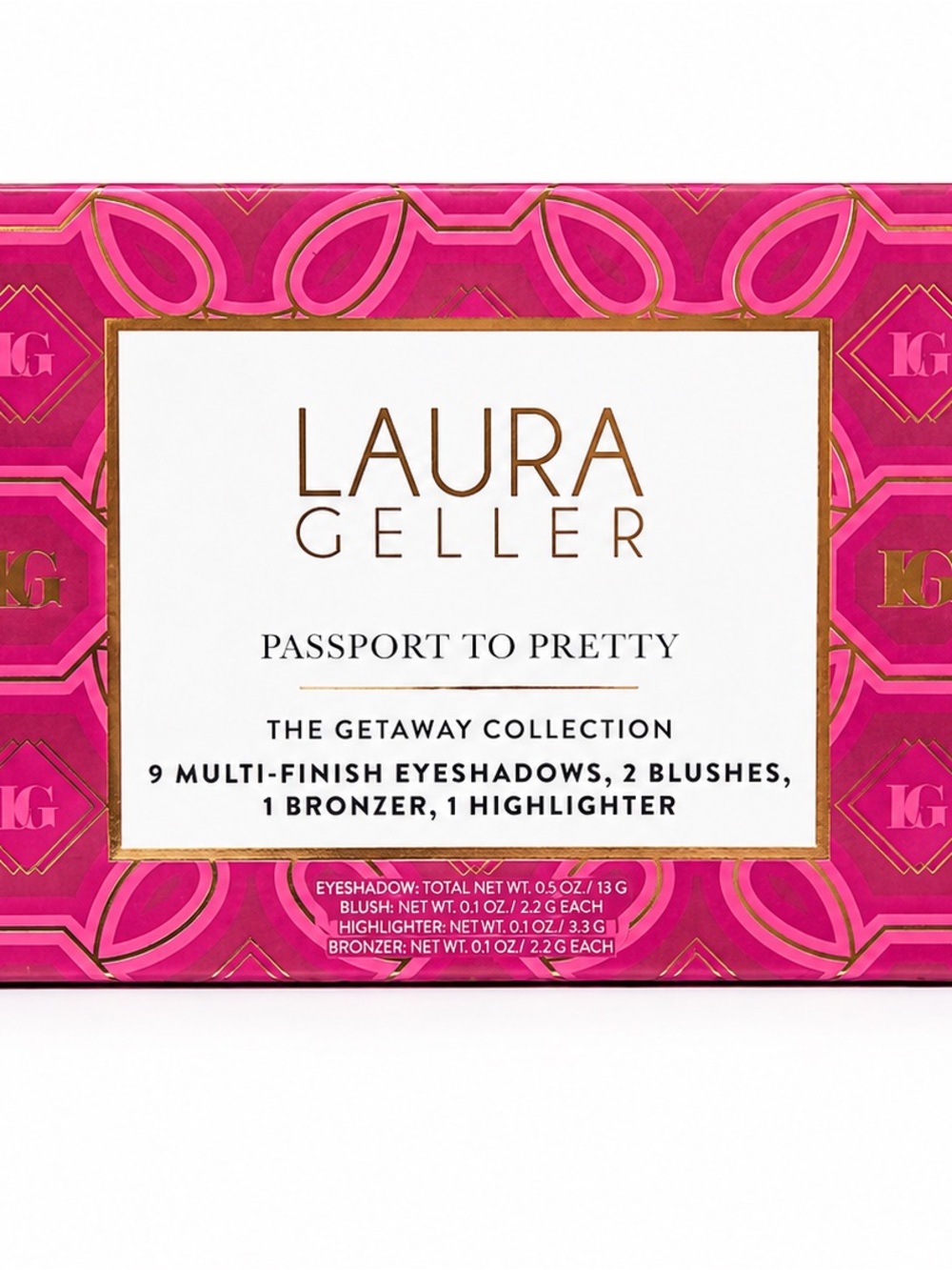 Laura Geller Passport to Pretty Getaway Face & Eyeshadow Palette NWT New - Picture 6 of 7
